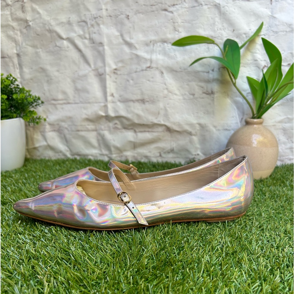 Stuart Weitzman Iridescent Flats - Picture 8 of 16